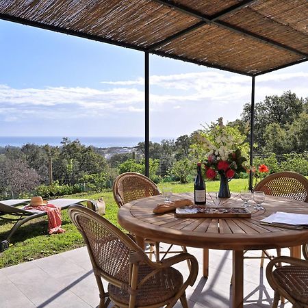 Domaine Punta Della Guardia Villa Panorama Maquis Et Mer, Plage A 1,5 Km Червионе Экстерьер фото