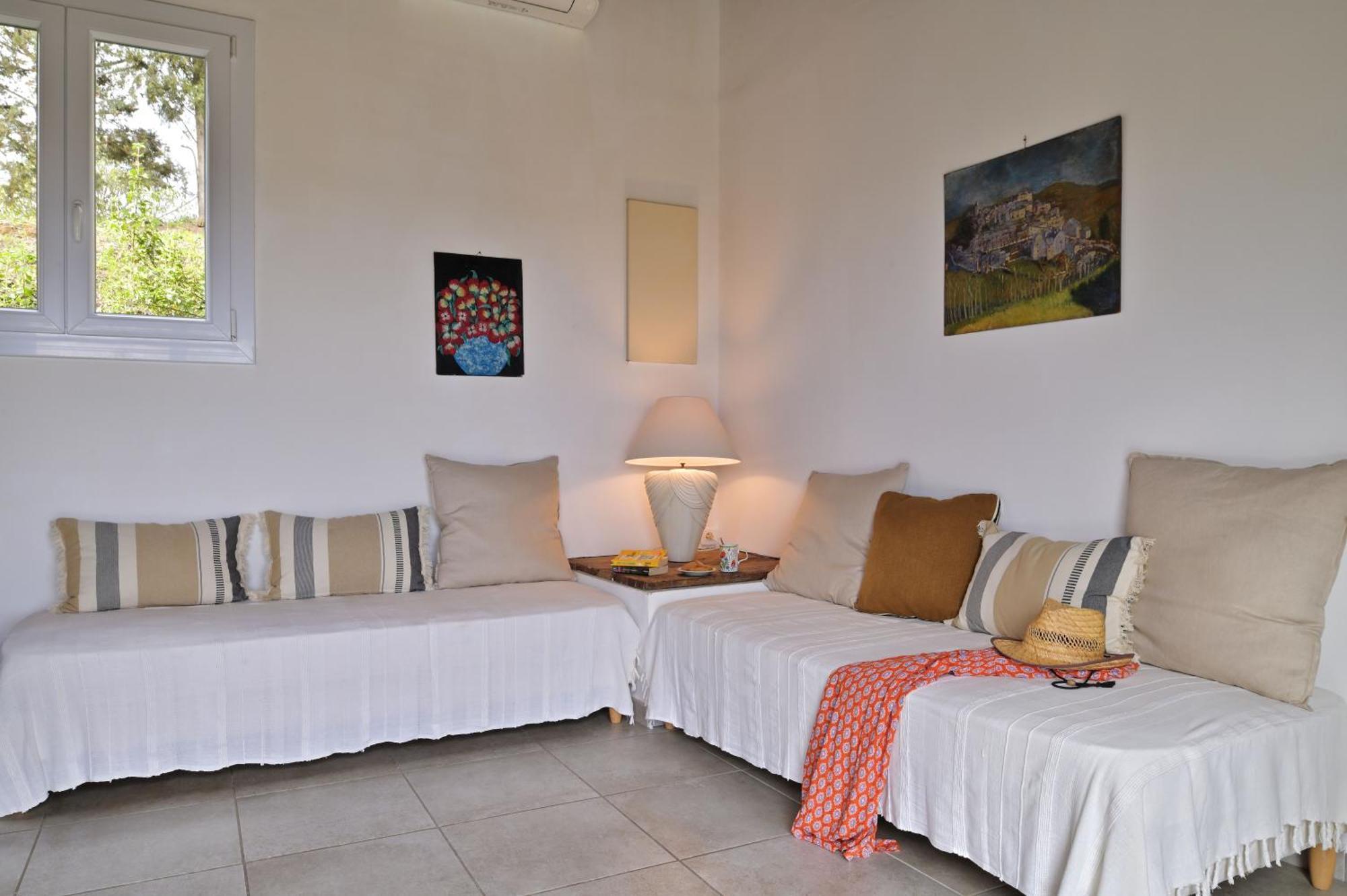Domaine Punta Della Guardia Villa Panorama Maquis Et Mer, Plage A 1,5 Km Червионе Экстерьер фото